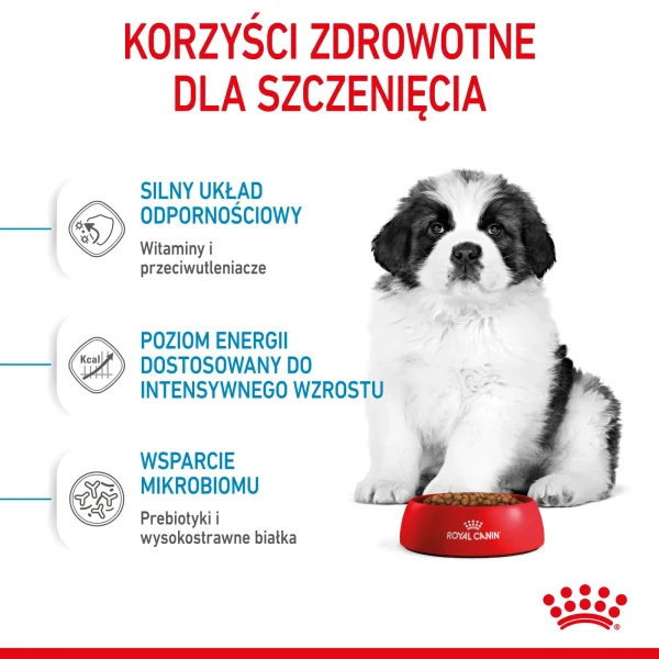 Karma sucha Royal Canin Giant Puppy dla szczeniąt ras olbrzymich 15 kg — widok 6