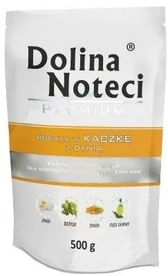 Karma mokra Dolina Noteci Premium Kaczka z dynią dla dorosłych psów wszystkich ras 500 g