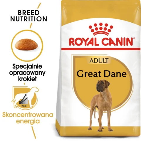 Karma sucha Royal Canin Great Dane Adult dla dorosłych psów ras olbrzymich 12 kg