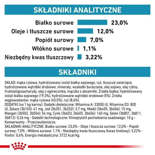 Karma sucha Royal Canin Hypoallergenic Moderate Calorie dla dorosłych psów 14 kg — widok 5
