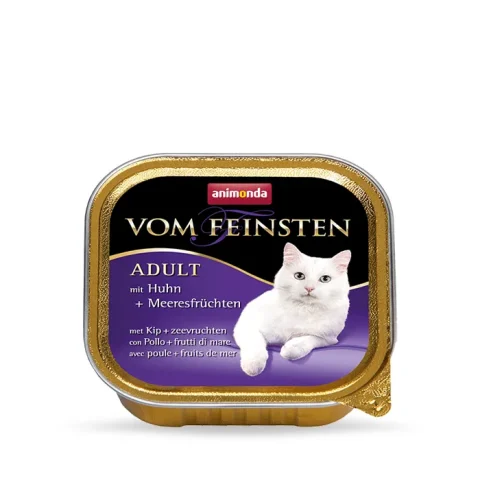 Karma mokra Animonda Vom Feinsten Adult Cat Kurczak i Owoce Morza 100 g
