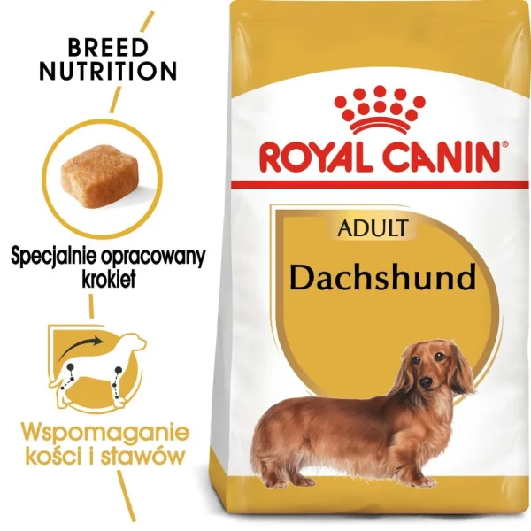 Karma sucha Royal Canin Dachshund Adult dla jamników 1,5 kg — widok 2