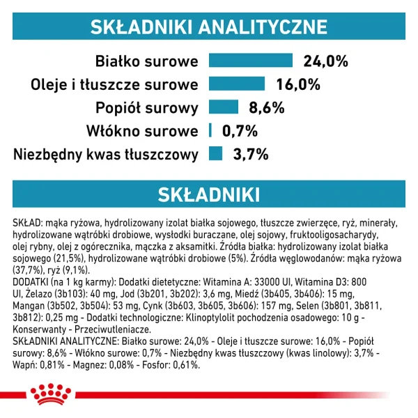 Karma sucha Royal Canin Hypoallergenic Small Dog dla dorosłych psów małych ras 3,5 kg — widok 6