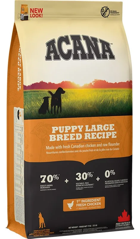 Karma sucha Acana Puppy Large Breed dla szczeniąt ras dużych 17 kg