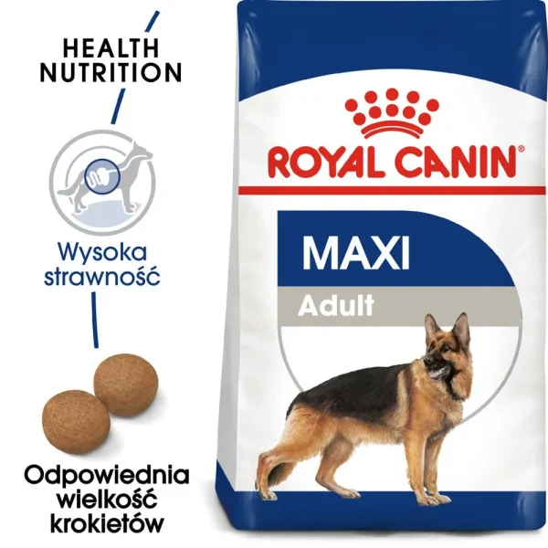 Karma sucha Royal Canin Maxi Adult dla dużych ras 15 kg — widok 3