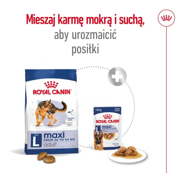 Karma sucha Royal Canin Maxi Adult dla dużych ras 15 kg — widok 9