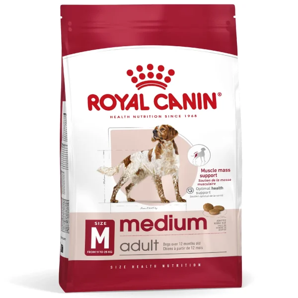 Karma sucha Royal Canin Medium Adult dla psów średnich ras 15 kg — widok 3