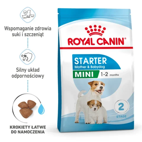 Karma sucha Royal Canin Mini Starter dla szczeniąt małych ras 1 kg