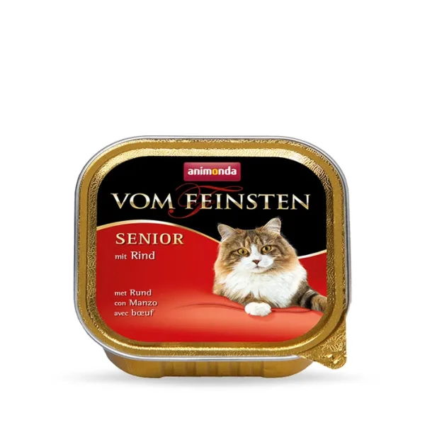 Karma mokra Animonda Vom Feinsten Senior Cat Wołowina 100 g — widok 2