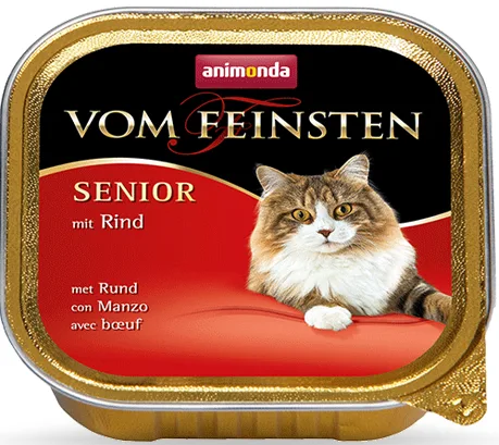 Karma mokra Animonda Vom Feinsten Senior Cat Wołowina 100 g — widok 3