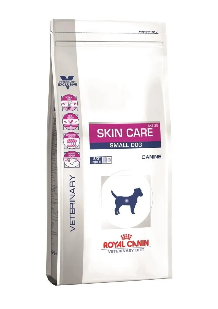Karma sucha Royal Canin Skin Care Small Dog dla małych ras 4 kg — widok 3