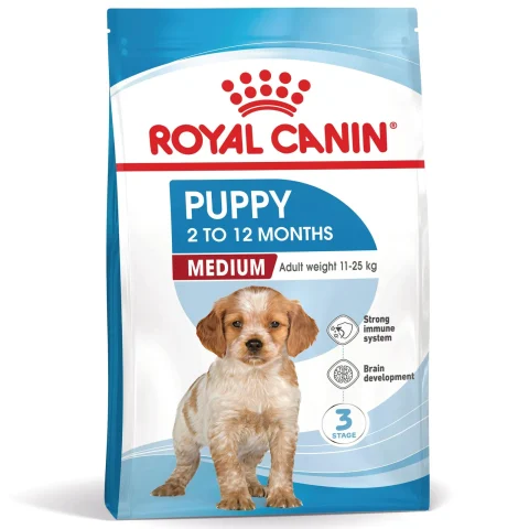 Karma sucha Royal Canin Medium Puppy dla szczeniąt ras średnich 15 kg