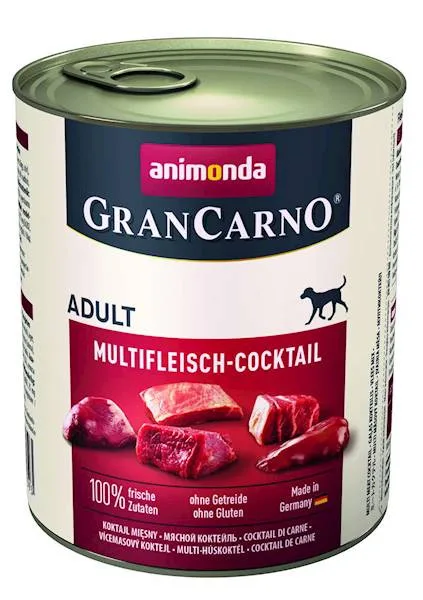 Karma mokra Animonda GranCarno Adult Dog Koktajl Mięsny 800 g