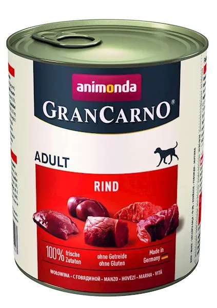 Karma mokra Animonda GranCarno Adult Dog Wołowina 800 g