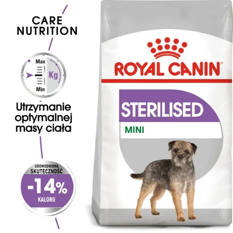 Karma sucha Royal Canin Sterilised Mini dla małych ras po sterylizacji 3 kg