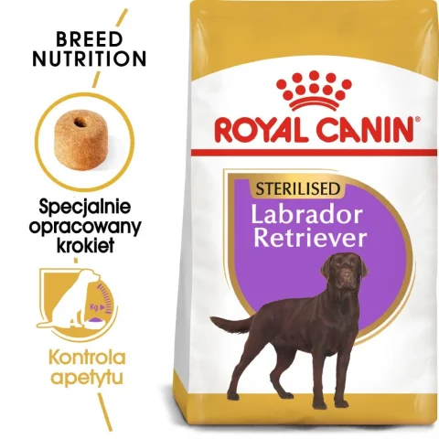 Karma sucha Royal Canin Labrador Retriever Sterilised dla dorosłych psów rasy labrador
