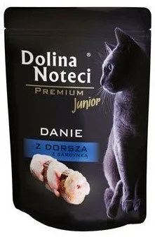 Karma mokra Dolina Noteci Premium Junior Danie Z Dorsza Z Sardynką 85 g — widok 2