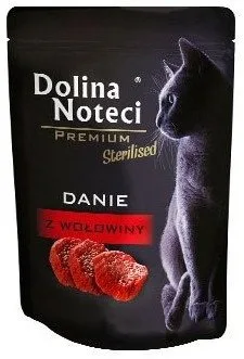Karma mokra Dolina Noteci Premium Dla Kotów Sterylizowanych Wołowina 85 g — widok 2