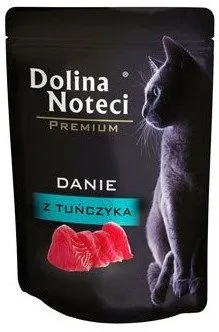 Karma mokra Dolina Noteci Premium dla dorosłych kotów Danie z tuńczyka 85 g — widok 2