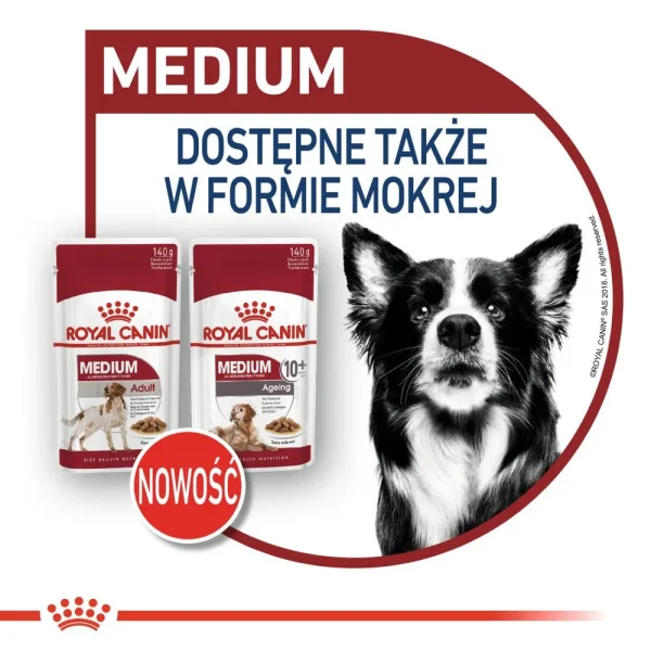 Karma sucha Royal Canin Medium Adult dla psów średnich ras 4 kg — widok 9