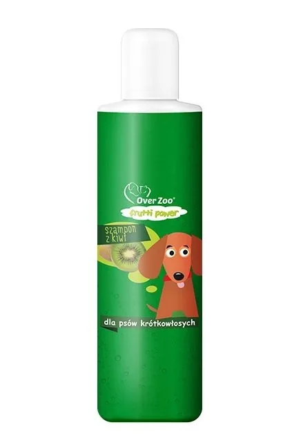 Higiena Over Zoo Szampon Frutti Power Kiwi Dla Psów Krótkowłosych 200 ml