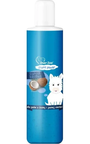 Higiena Over Zoo Szampon Frutti Power Kokosowy Dla Psów O Białej Sierści 200 ml