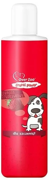 Higiena Over Zoo Szampon Frutti Power Truskawkowy Dla Szczeniąt 200 ml