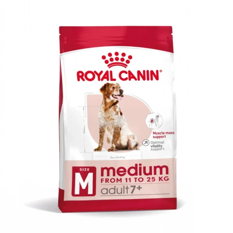 Karma sucha Royal Canin Medium Adult 7+ dla psów średnich i dużych 15 kg