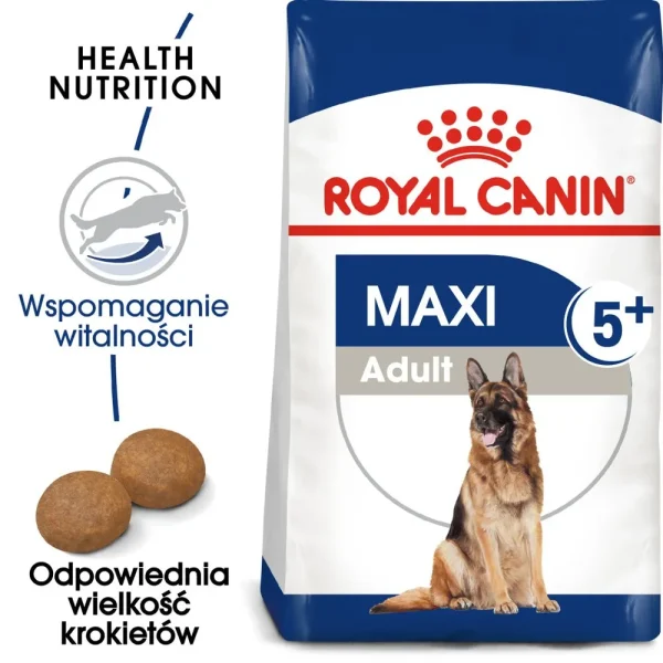 Karma sucha Royal Canin Maxi Adult 5+ dla psów dużych 15 kg — widok 3