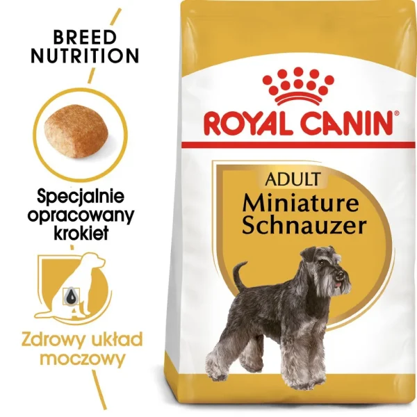 Karma sucha Royal Canin Miniature Schnauzer Adult dla sznaucera miniaturowego 7,5 kg — widok 2