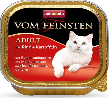 Karma mokra Animonda Vom Feinsten Adult Cat Wołowina z ziemniakami 100 g — widok 2