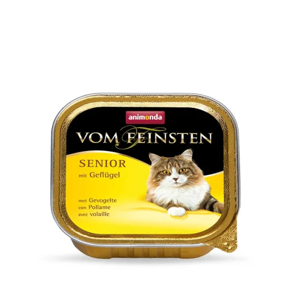 Karma mokra Animonda Vom Feinsten Senior Cat Drób 100 g — widok 2