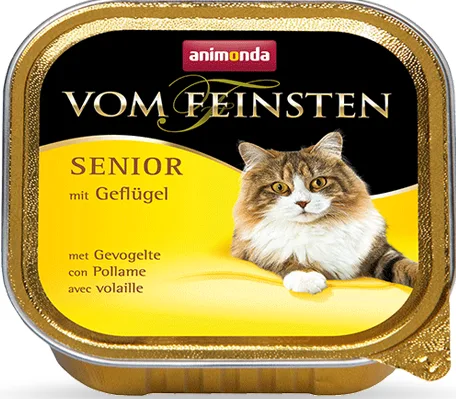 Karma mokra Animonda Vom Feinsten Senior Cat Drób 100 g — widok 3