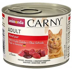Karma mokra Animonda Carny Adult dla dorosłych kotów Wołowina 200 g