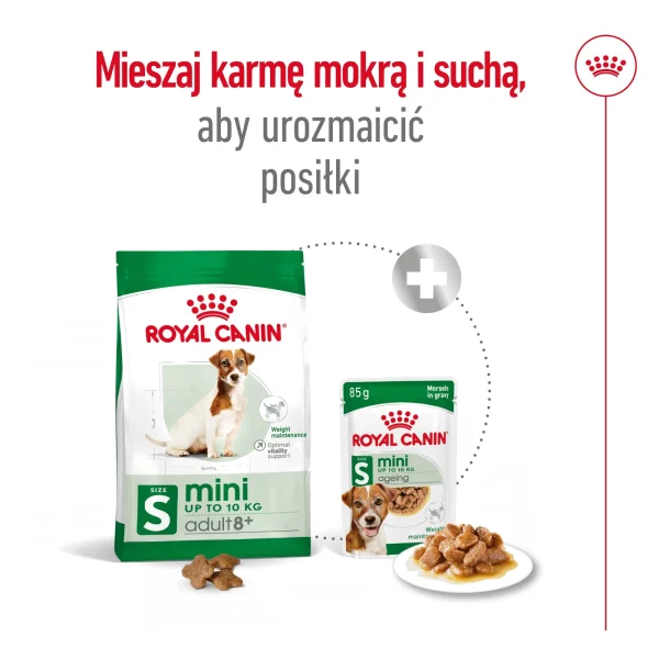 Karma sucha Royal Canin Mini Adult +8 dla psów małych ras powyżej 8 lat 8 kg — widok 7