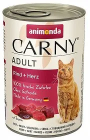 Karma mokra Animonda Carny Adult Wołowina i Serca 400 g