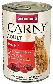 Karma mokra Animonda Cat Carny Adult dla dorosłych kotów Wołowina 400 g