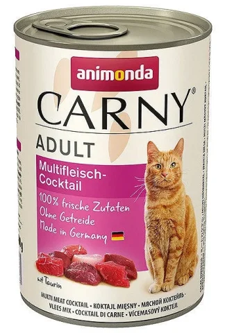 Karma mokra Animonda Carny Adult Multi Koktajl Mięsny dla dorosłych kotów Wołowina