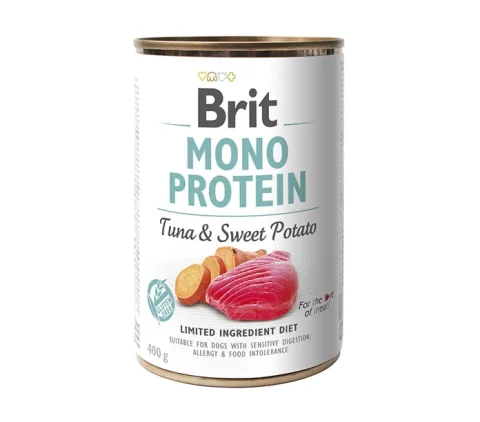 Karma mokra Brit Mono Protein Tuna & Sweet Potato dla psa 400 g