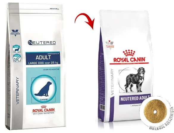 Karma sucha Royal Canin Neutered Adult Large Dog dla dorosłych psów ras dużych po — widok 2