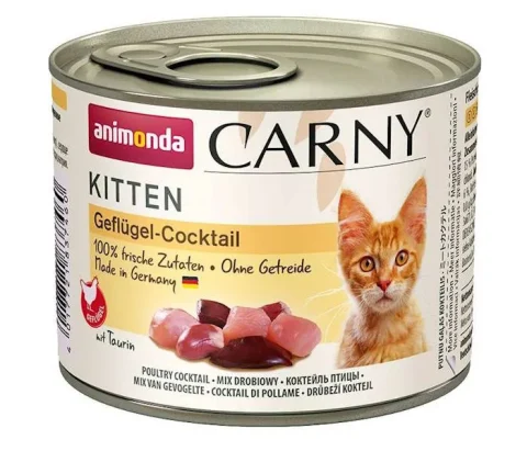 Karma mokra Animonda Animonda Carny Kitten Koktajl Drobiowy dla kociąt Koktajl drobiowy