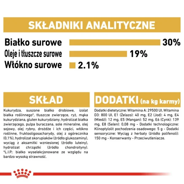 Karma sucha Royal Canin Poodle Adult dla dorosłych pudli 1,5 kg — widok 8