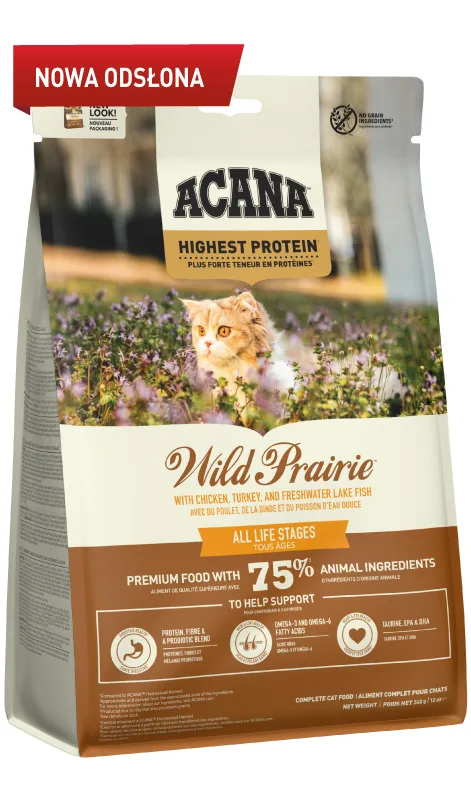 Karma sucha Acana Wild Prairie Cat dla kota 340 g