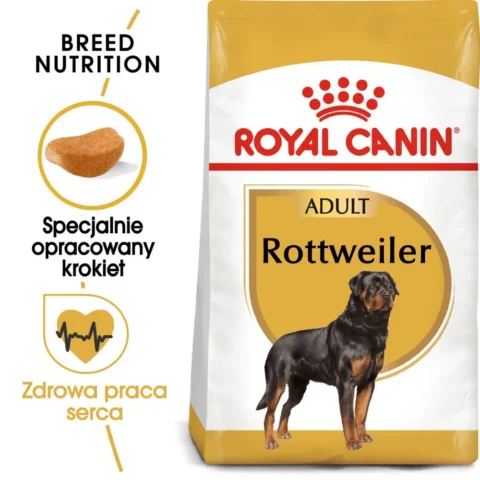 Karma sucha Royal Canin Rottweiler Adult dla dorosłych psów ras dużych i olbrzymich 12 kg