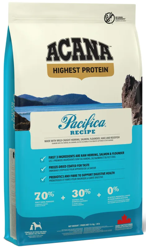 Karma sucha Acana Regionals Pacifica dla psów wszystkich ras Ryby morskie 11,4 kg