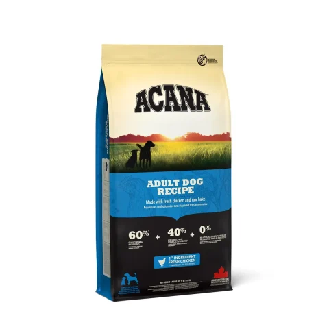 Karma sucha Acana Heritage Adult Dog dla psów wszystkich ras Kurczak, ryby i jaja 17 kg
