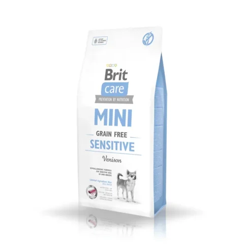 Karma sucha Brit Care Mini Grain Free Sensitive dla dorosłych ras miniaturowych Dziczyzna