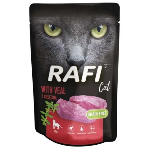 Karma mokra Dolina Noteci Dolina Noteci Rafi Cat Adult cielęcina