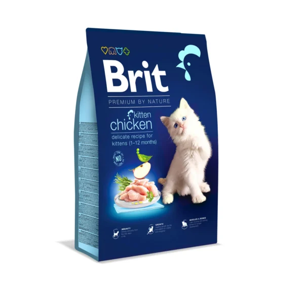 Karma sucha Brit Brit Premium Cat Kitten dla kociąt kurczak — widok 1