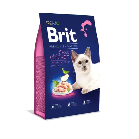 Karma sucha Brit Premium Cat Adult Chicken dla dorosłych kotów 1,5 kg